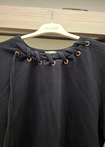 Siyah Kadın Rahat Kesim Eşofman Takımı - Görsel 5