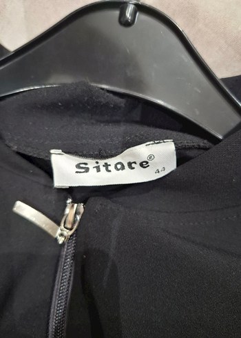 Uzun Siyah Kadın Spor Tarz Eşofman - Görsel 6