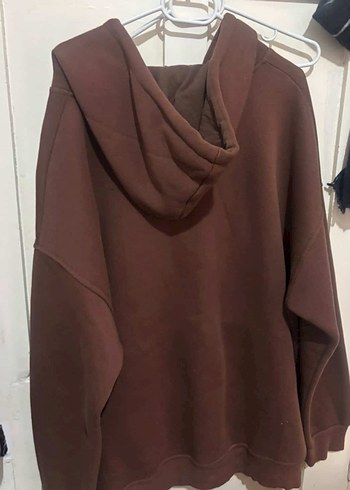 Kadın Kahverengi Fermuarlı Sweatshirt - Görsel 2