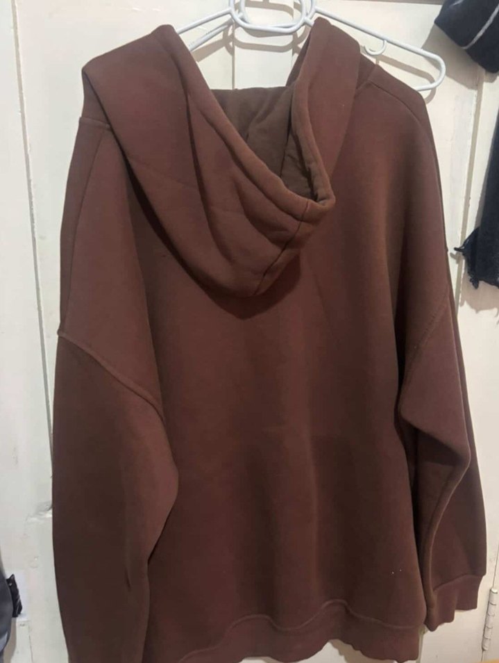 Kadın Kahverengi Fermuarlı Sweatshirt - Görsel 2