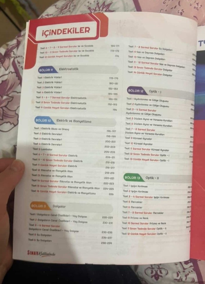 TYT Fizik Soru Bankası - Sınav Kalitesinde - Görsel 5