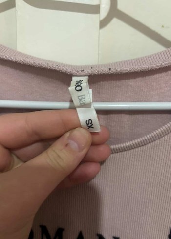 Pembe Baskılı Kadın Sweatshirt - Görsel 4