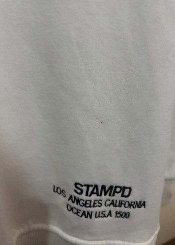 Kadın Beyaz Yarım Fermuarlı Sweatshirt - Görsel 4