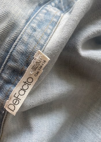 Defacto kot gömlek 5 6 yaş çok az kullanıldı sorun yok - Görsel 2