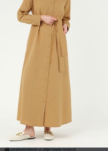 Mor heqa Uzun Kadın Elbise - Görsel 5