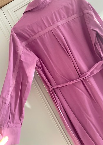 Mor heqa Uzun Kadın Elbise - Görsel 3