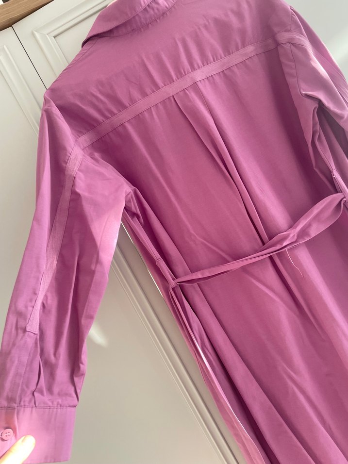 Mor heqa Uzun Kadın Elbise - Görsel 3