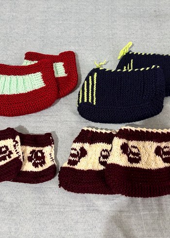 El Yapımı bebek/çocuk Patikleri. - Görsel 2