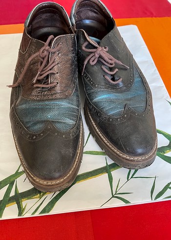 United Nude Vintage Deri Brogue Ayakkabi