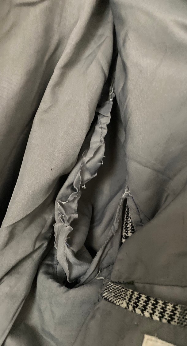 Gri Düğmeli Erkek Ceket - Görsel 2