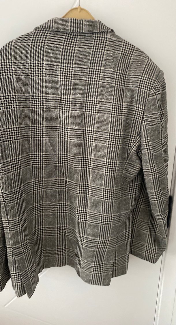 Gri Düğmeli Erkek Ceket - Görsel 4