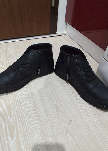 Siyah Bağcıklı Erkek Günlük Bot - Görsel 4