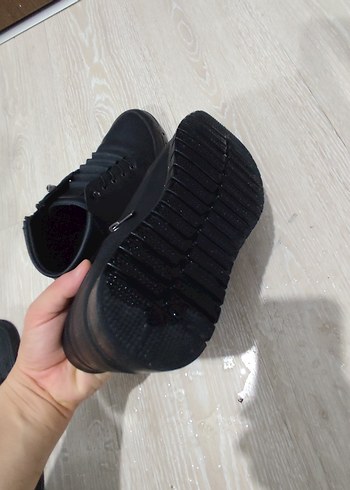 Siyah Bağcıklı Erkek Günlük Bot - Görsel 5