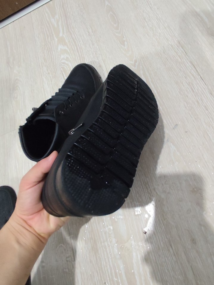 Siyah Bağcıklı Erkek Günlük Bot - Görsel 5