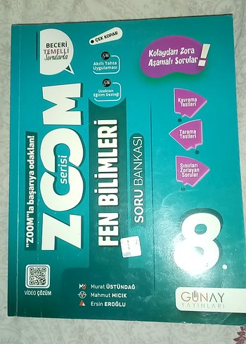 Zoom Fen Bilimleri 8. Sınıf Soru Bankası