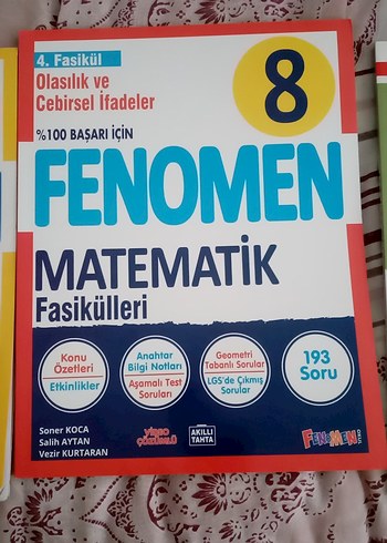  Beden Renk Fenomen 8. Sınıf Matematik Fasikülleri