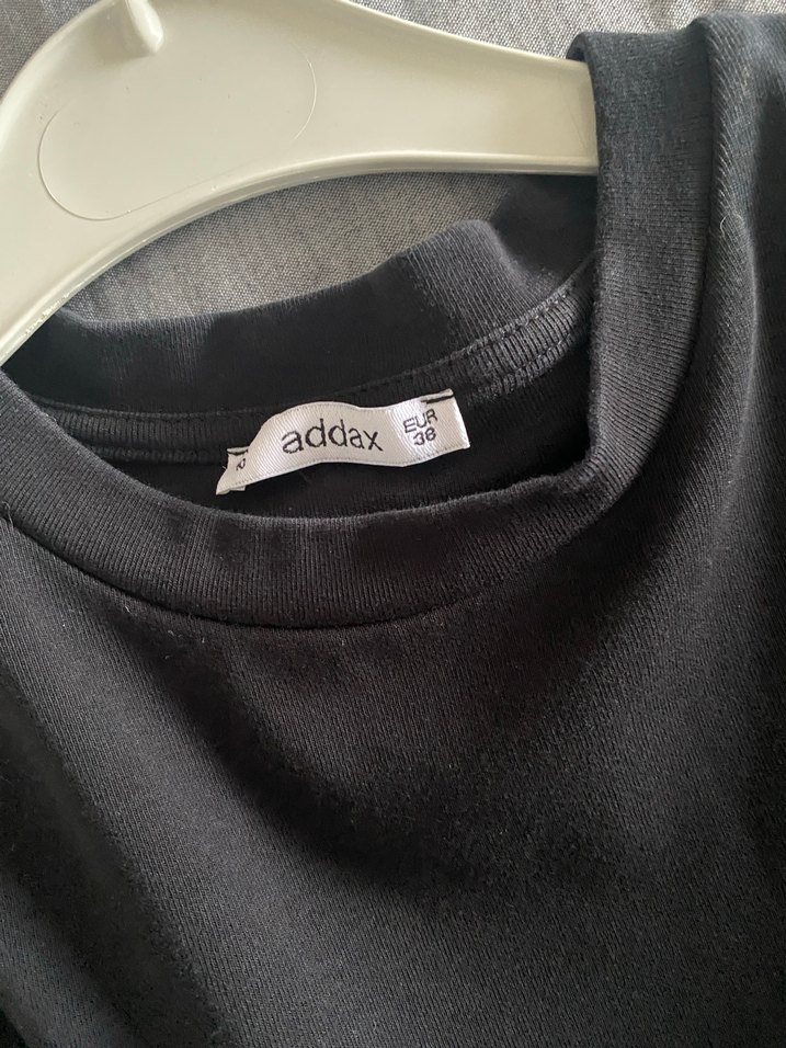 Siyah Basic Elbise addax - Görsel 2