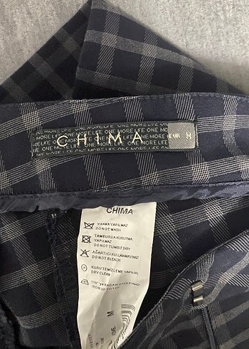 Ekoseli Kumas Pantolon - Görsel 2