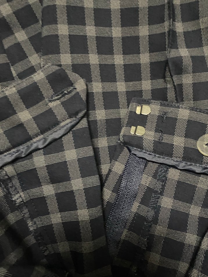 Ekoseli Kumas Pantolon - Görsel 4