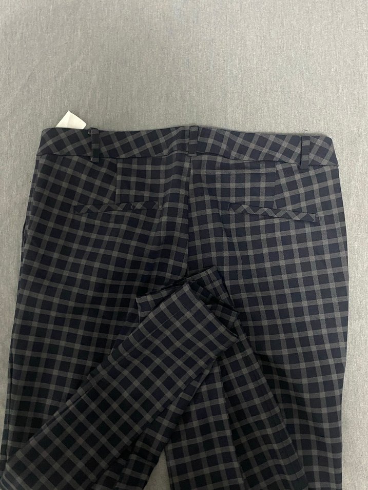 Ekoseli Kumas Pantolon - Görsel 3