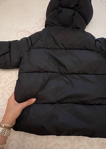5 Yaş Beden ZARA PUFFER SİYAH ÇOCUK MONT