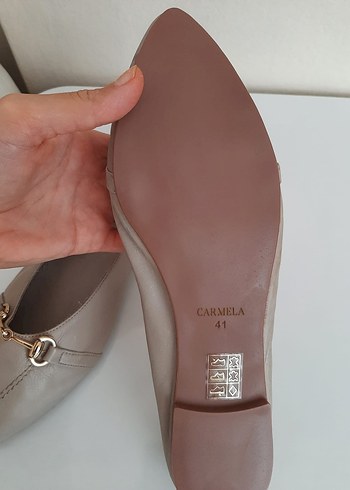 Zara Bej Deri Tokalı Kadın Babet