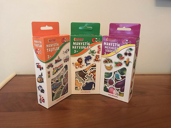 3lü manyetik magnet set 