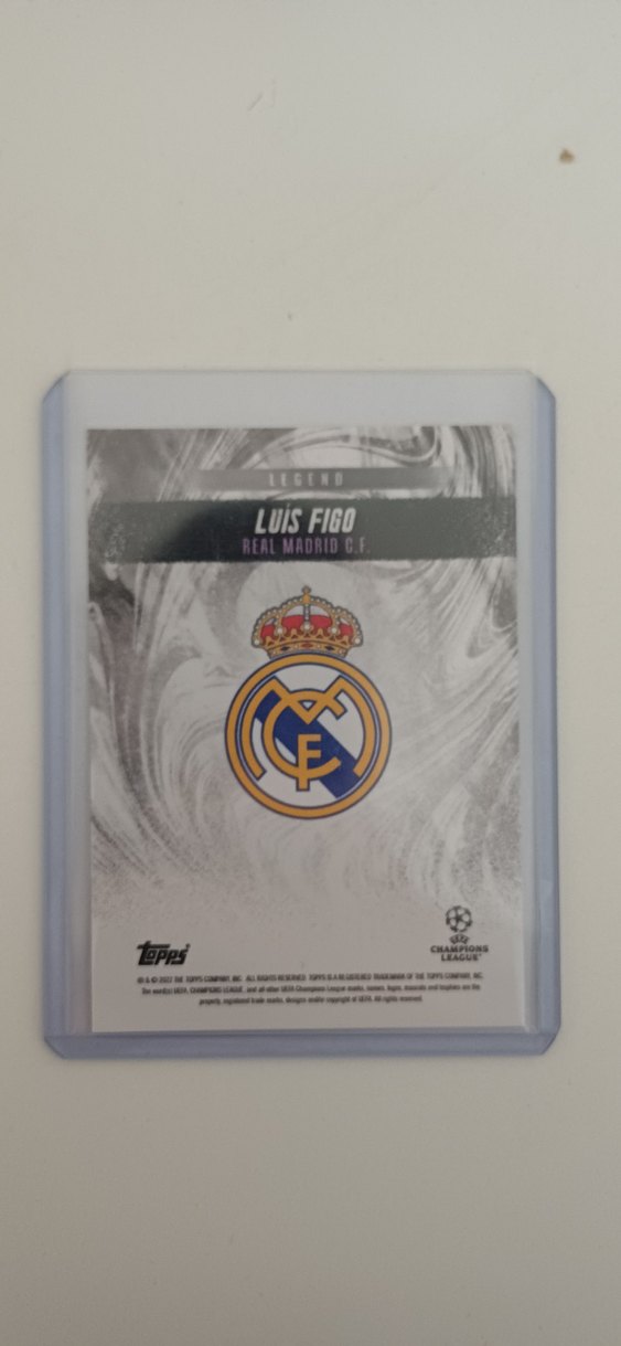 Luis Figo Real Madrid C.F. /99 - Görsel 2