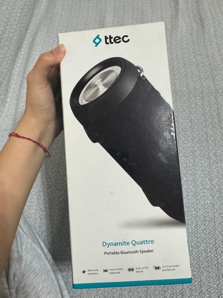 ttec Dynamite Quattro 40W Kablosz Bluetooth Hoparlör taşınabilir - Görsel 3