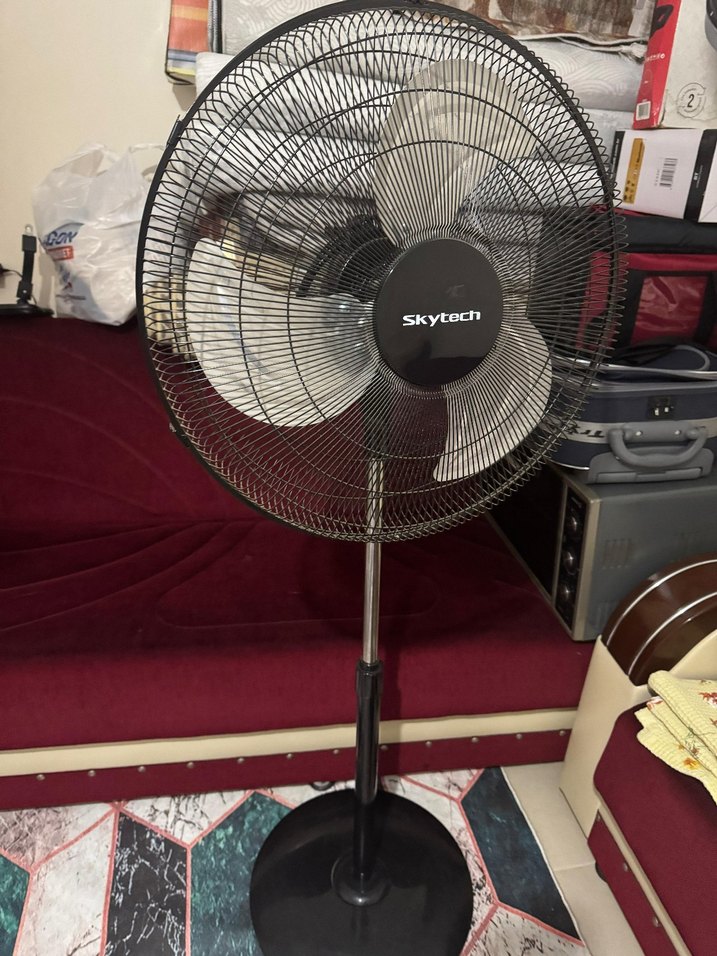 Skytech Siyah Ayaklı Vantilatör - Görsel 3