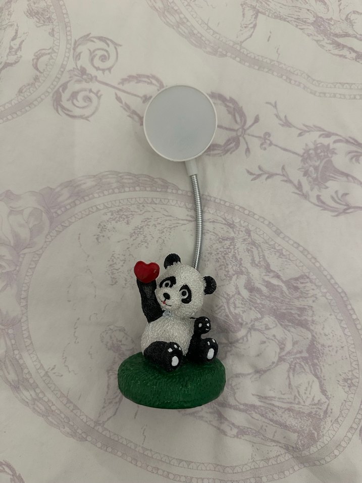 Renkli Panda masa üstü süs - Görsel 2