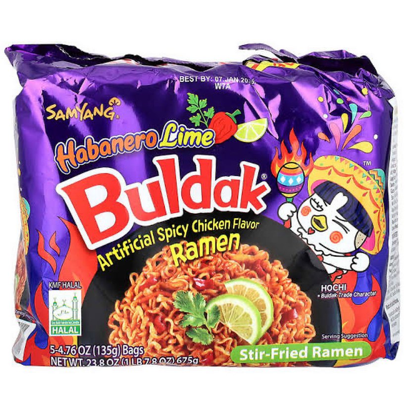 Sanyang Buldak Noodle Ramen Çeşitleri 8çeşit - Görsel 3
