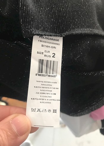 Siyah Drapeli Uzun Kollu Kadın Bluz - Görsel 6