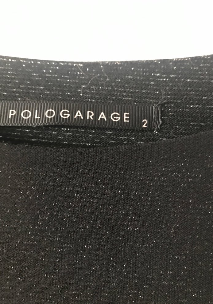 Siyah Drapeli Uzun Kollu Kadın Bluz - Görsel 4