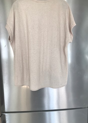 Bej  Kadın Tişört - Görsel 3