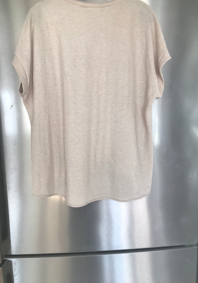 Bej  Kadın Tişört - Görsel 3
