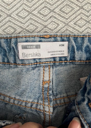 Bershka Mavi Kadın Denim Pantolon - Görsel 4