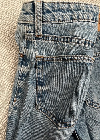 Bershka Mavi Kadın Denim Pantolon - Görsel 7