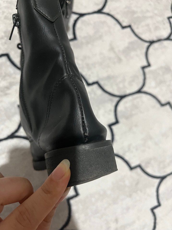 Siyah Deri Bot - Görsel 4
