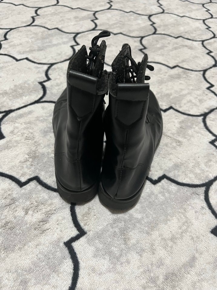 Siyah Deri Bot - Görsel 3