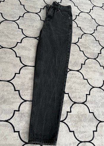 siyah Kadın Denim Regular Fit Jean - Görsel 2