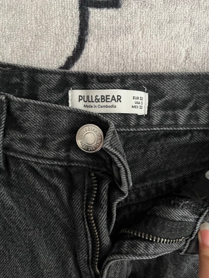 siyah Kadın Denim Regular Fit Jean - Görsel 4