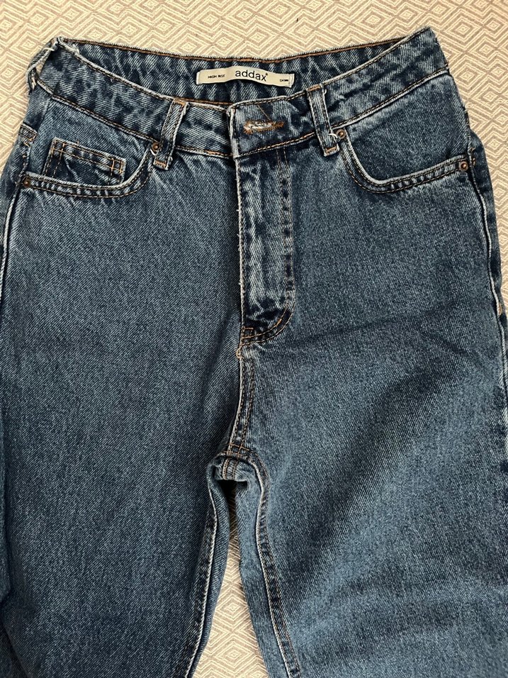 Addax Mavi Regular Fit Kadın Kot Pantolon - Görsel 2