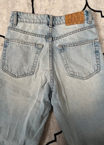 Günlük Mavi Denim Kadın Pantolon - Görsel 4