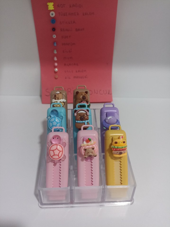 Renkli Plastik Klipsli Çocuk Oyuncakları - Görsel 3