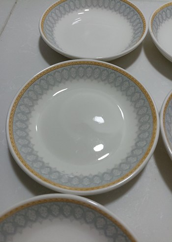 Porselen çay tabakları - Görsel 8