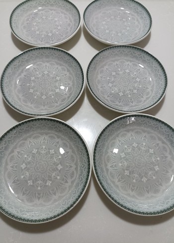 Porselen çay tabakları - Görsel 9