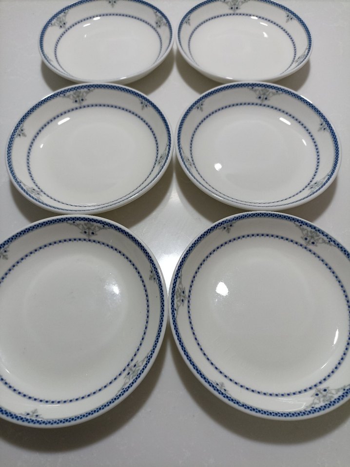 Porselen çay tabakları - Görsel 3