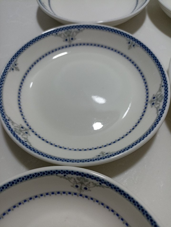 Porselen çay tabakları - Görsel 4