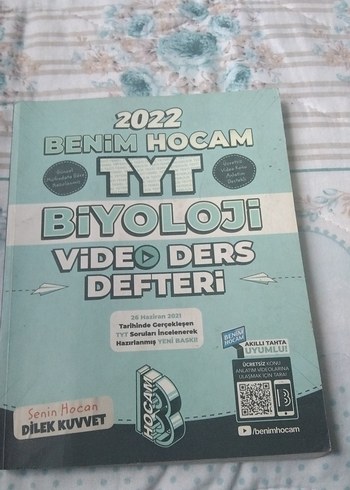 2022 TYT Biyoloji Video Ders Defteri